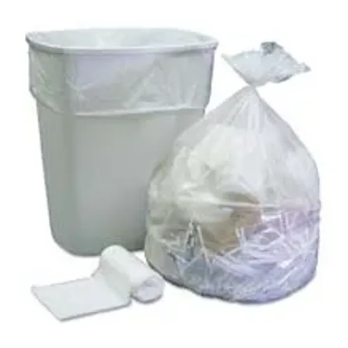 Clear Garbage Bags on the roll