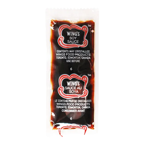 Soy Sauce Packet！