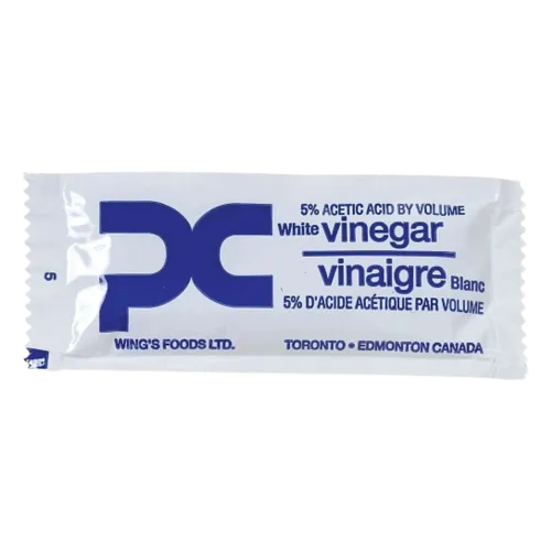 White Vinegar Packet