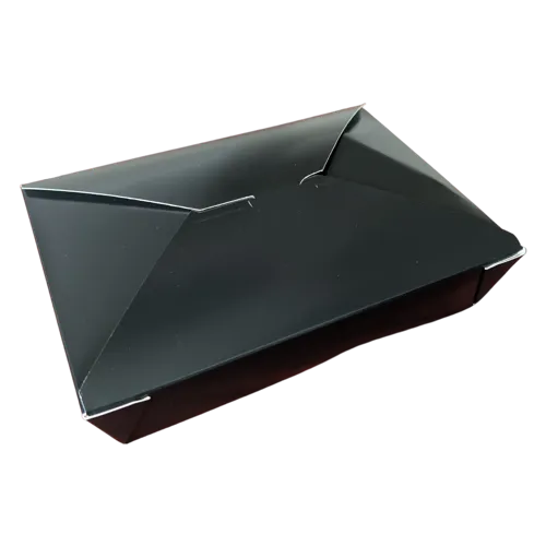 Take-Out Paper Container - Black