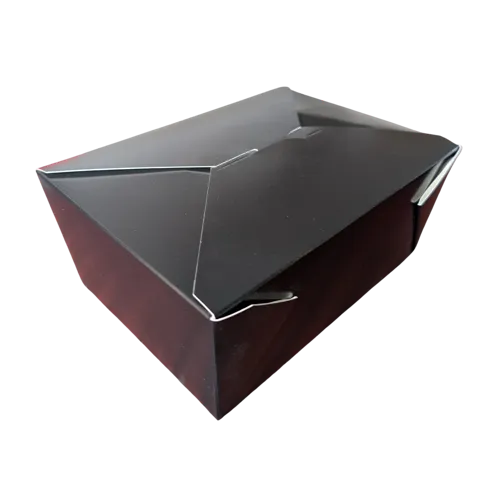 Take-Out Paper Container - Black