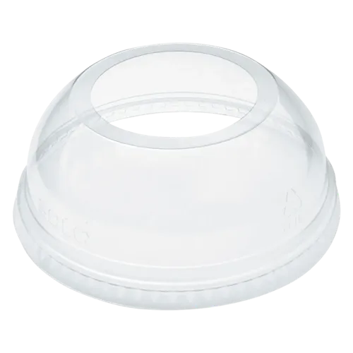 PET Dome Lids Wide Open