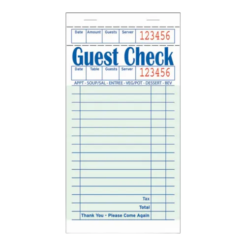 Guest Check