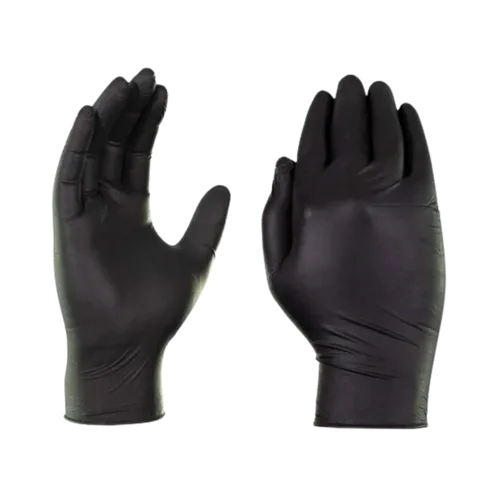 Black Nitrile Gloves - Industrial