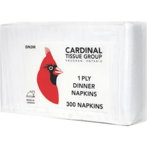 ***OUT**Dinner Napkins - White