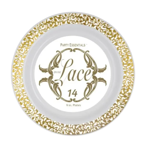 9" Lace Plate