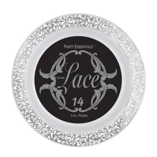 9" Lace Plate