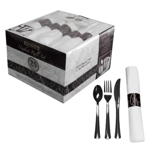 16x16" Napkin Roll Set