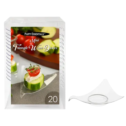 Mini Triangle Wave Dishes