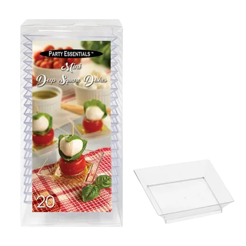 Mini Deep Square Dishes
