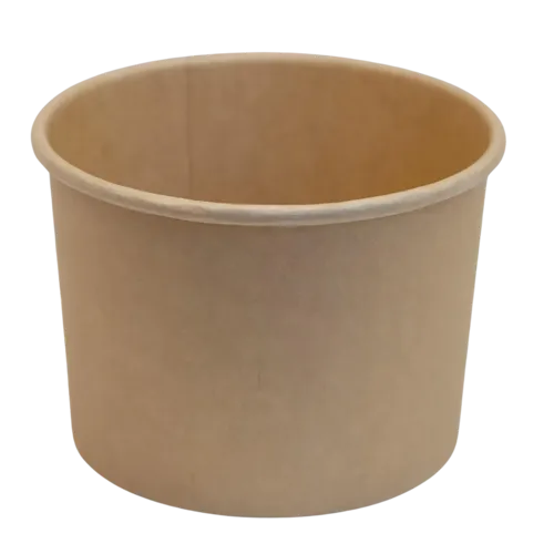 Paper Soup Containers-Kraft