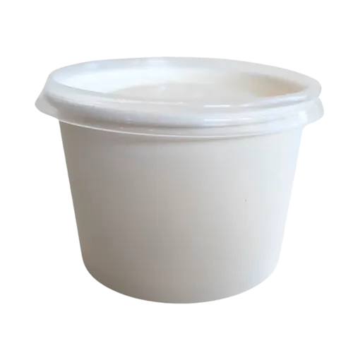 White Paper Soup Cup