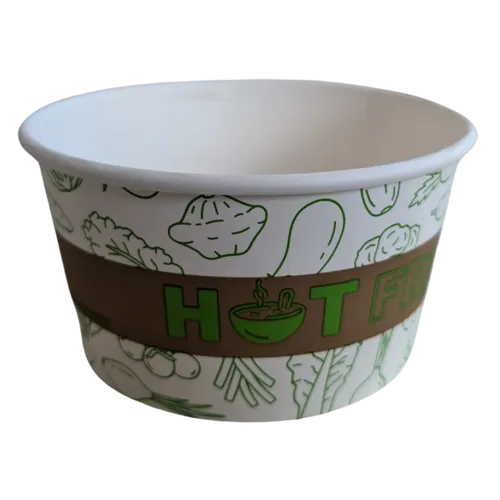  use code SOU216P; Printed  Paper Soup Cup